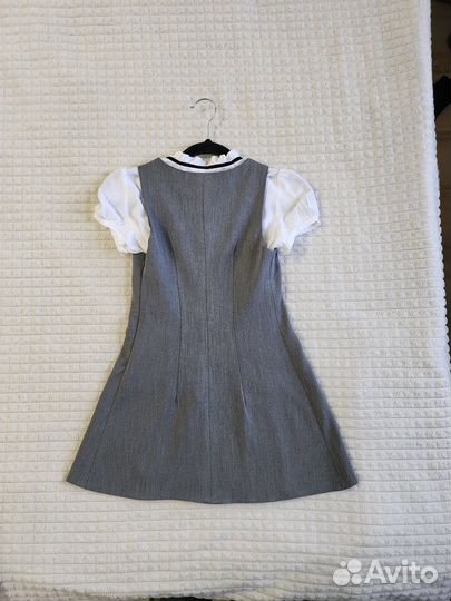 Школьный сарафан Sky Lake с блузкой Ostin