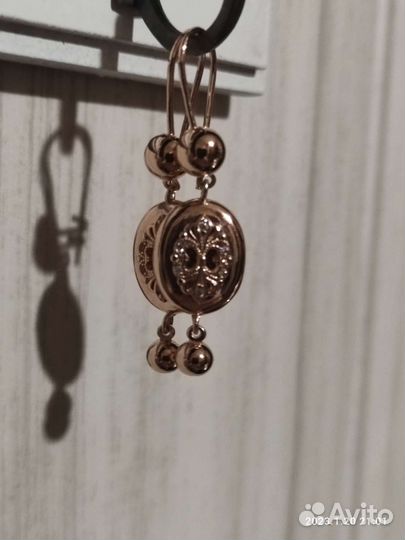 Серьги самовары