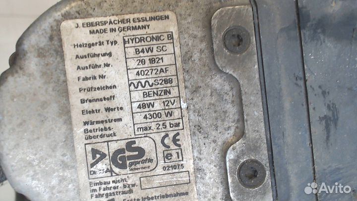 Автономный отопитель Volkswagen Golf 4, 1999