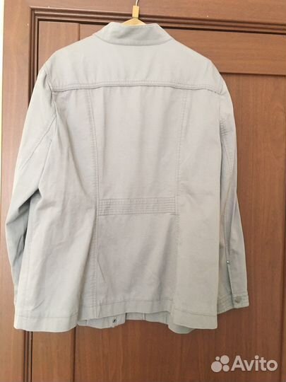 Ветровка мужская куртка 52 серая