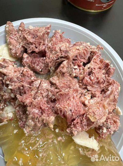 Говядинна тушёная высший сорт