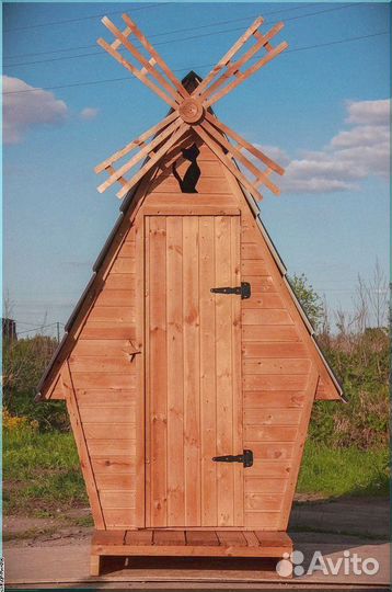 Дачный туалет деревянный М323