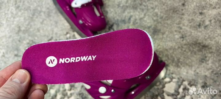 Коньки детские раздвижные 27 30 для девочки