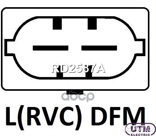 Регулятор генератора RD2587A Utm