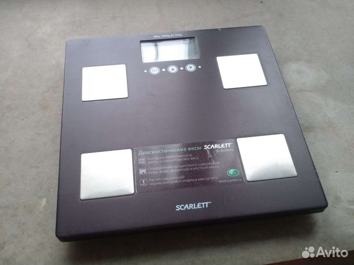 Весы напольные электронные бу