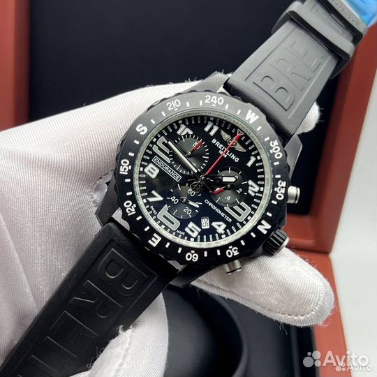 Часы мужские черные Breitling