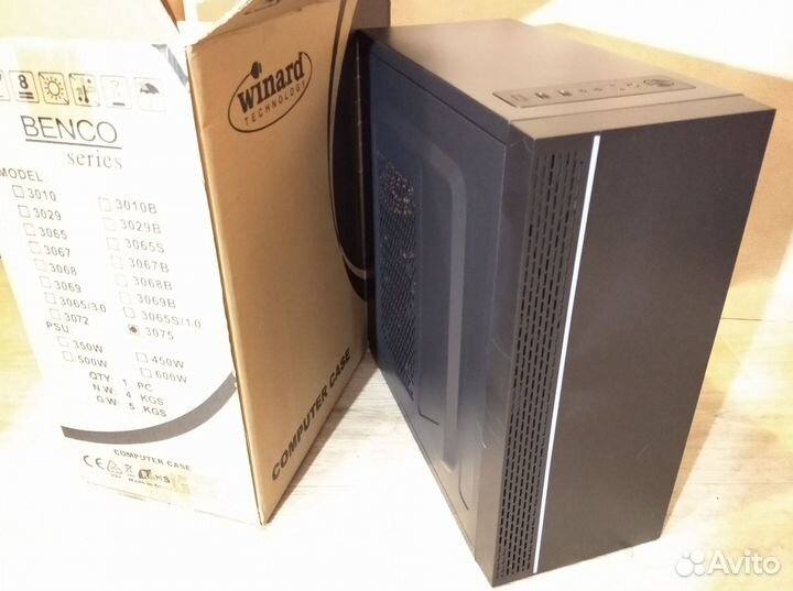 Игровой Ryzеn-5-2600 ssd-512гб 16гб Gtx1660-6гб