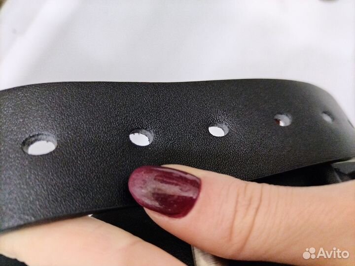 Мужской кожаный ремень