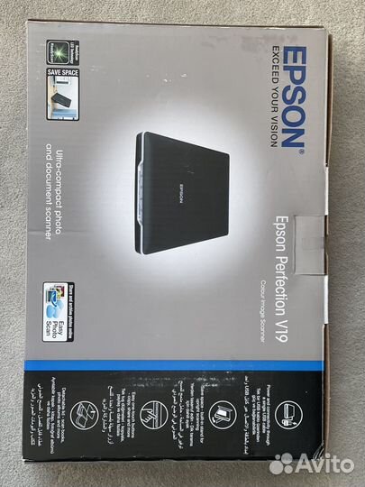 Сканер epson perfection v19