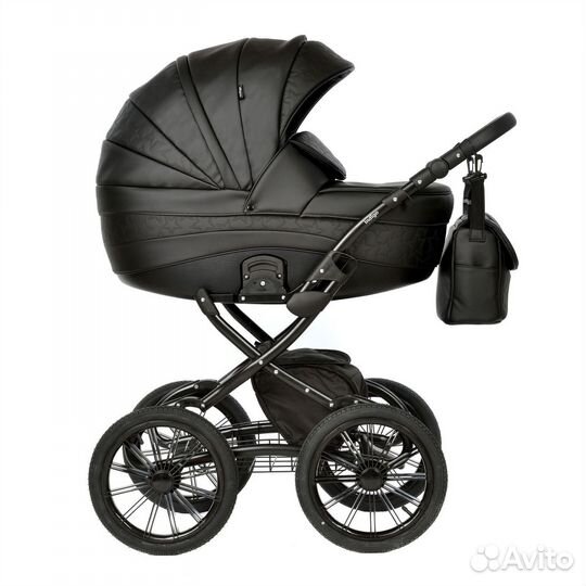 Детская коляска 2в1 indigo Special Plus 14 черная