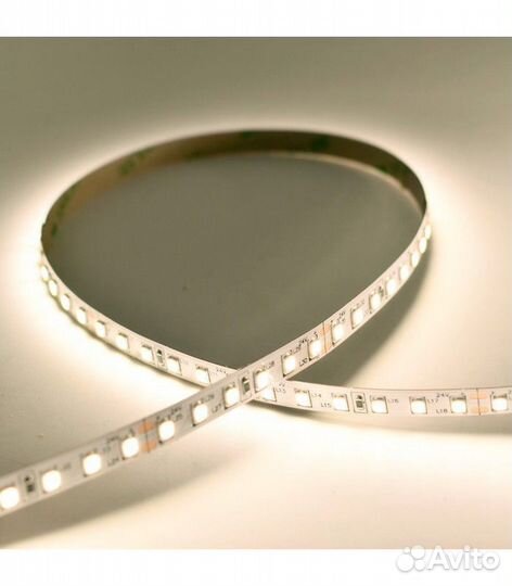 Светодиодная лента 2835, 12В, IP33, нейтр. Белый