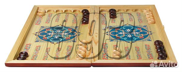 Нарды, шашки Гусарские (средние) (31983)