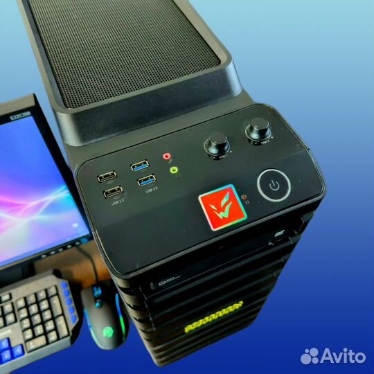 Отличный пк / Intel Core i3, 8gb, SSD, HDD