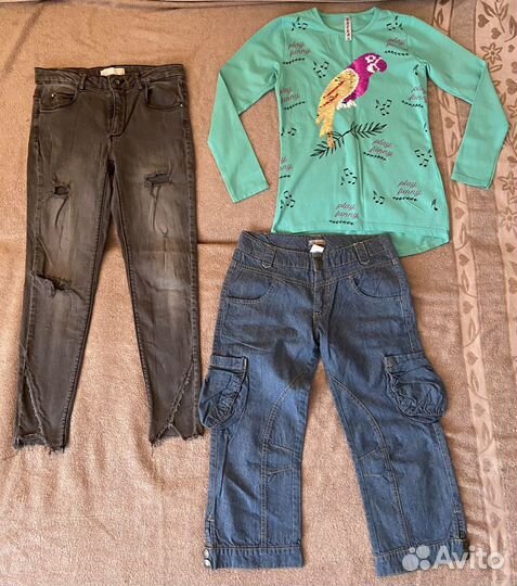 Детская одежда для девочки на 10-12 лет