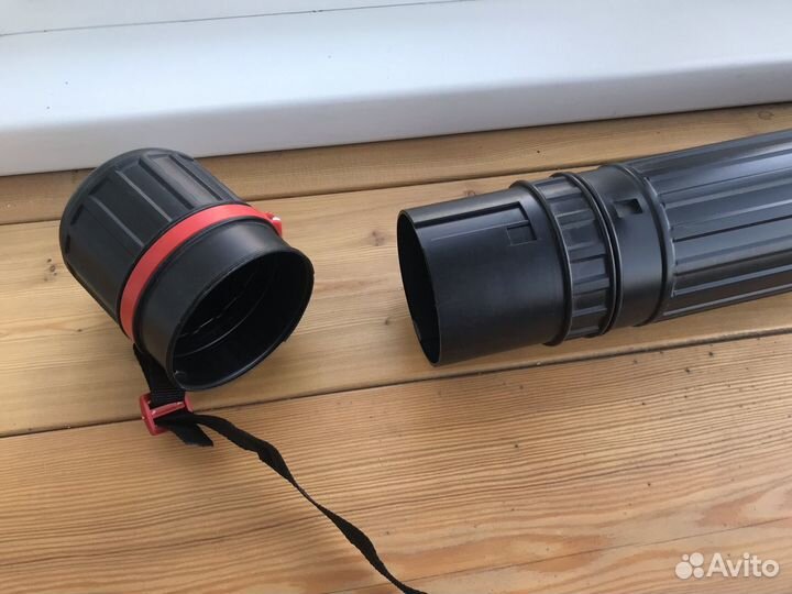 Тубус для чертежей на ремне