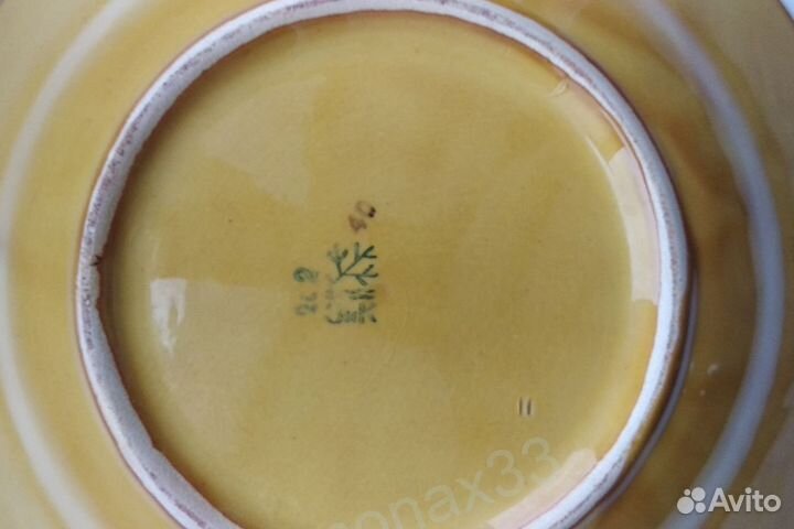 Тарелка СССР зик