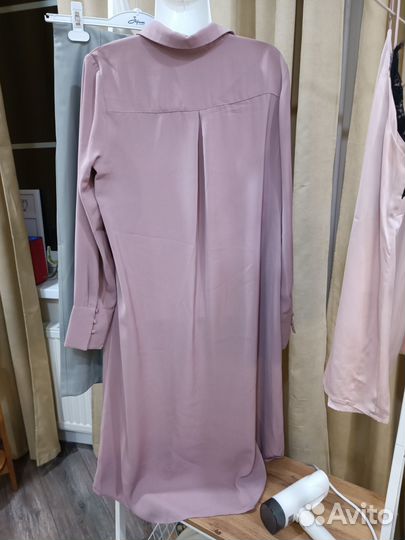 Платье рубашка zarina зарина 46