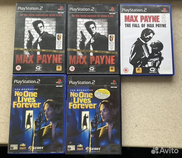 Лицензионные игры PS2