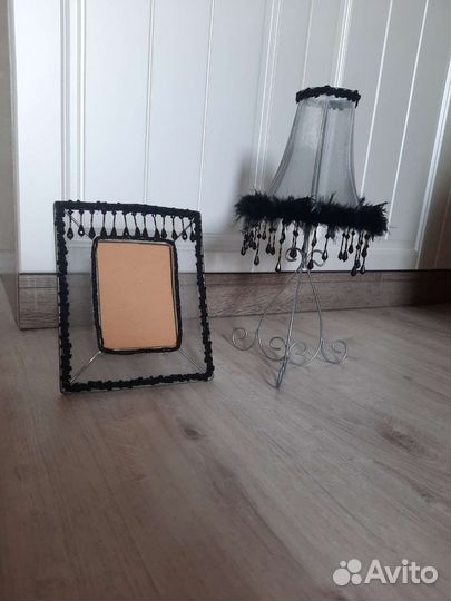 Рамка и подсвечник