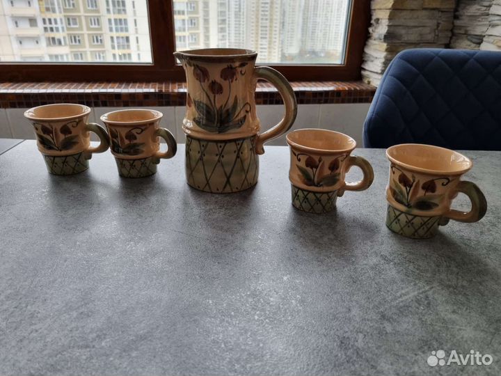 Сервиз Гжель керамика