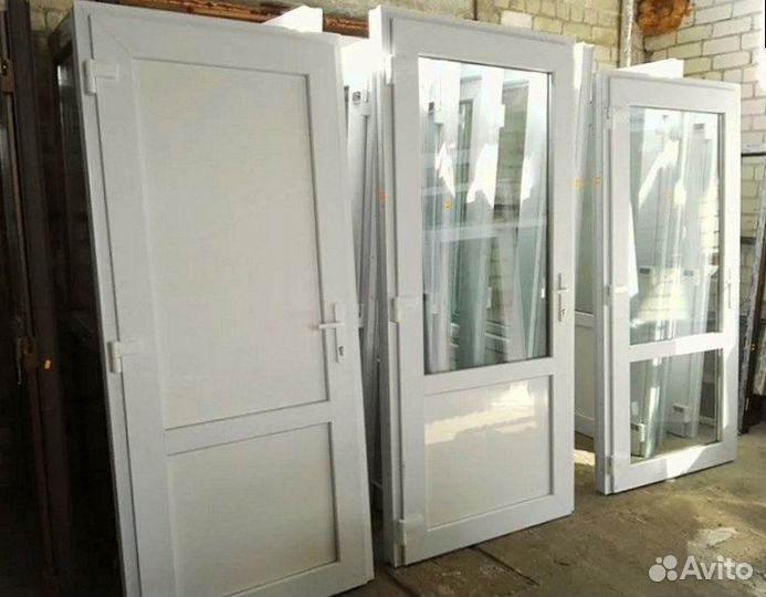 Пластиковые двери с гарантией под заказ