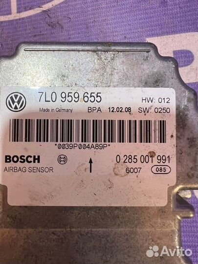 Блок управления аирбаг Volkswagen Touareg 7L GP