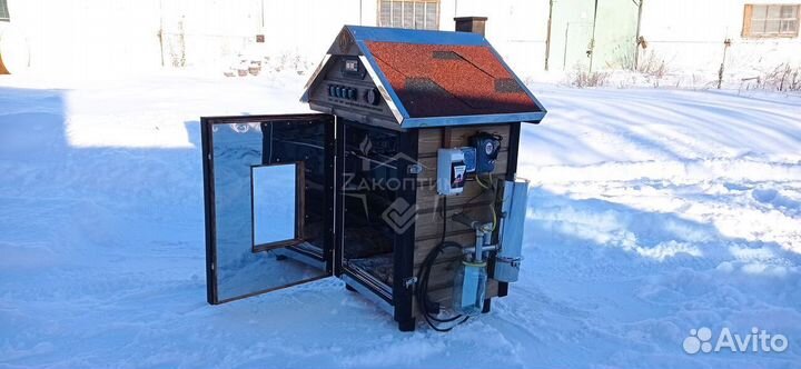 Коптильня дачная для всех видов копчения. Из нержа