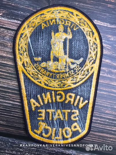 Нашивка Virginia State Police, США