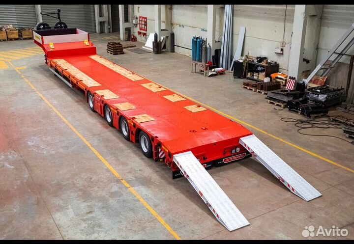 Полуприцеп трал (тяжеловоз) Juterborg JTB-50, 2023