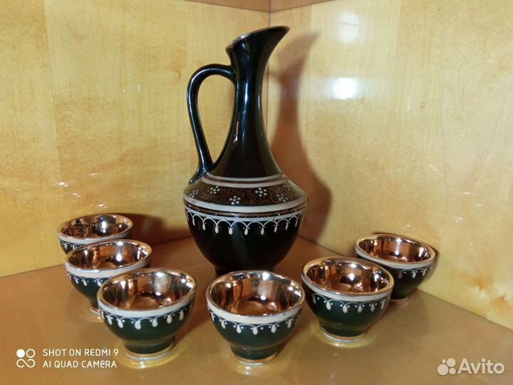 Винно-ликерный набор из 60-х Тбилиский кз