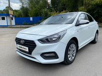 Hyundai Solaris 1.4 AT, 2018, 101 724 км, с пробегом, цена 1 170 000 руб.