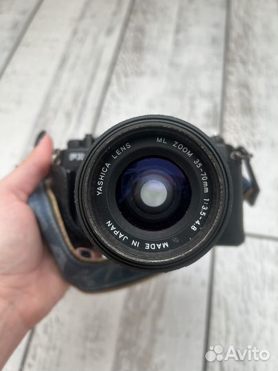 Yashica FX-3 Super 2000, 35-70мм, вспышка