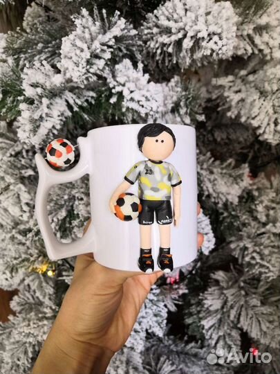 Кружка с декором