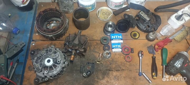 Ремонт генераторов, стартеров