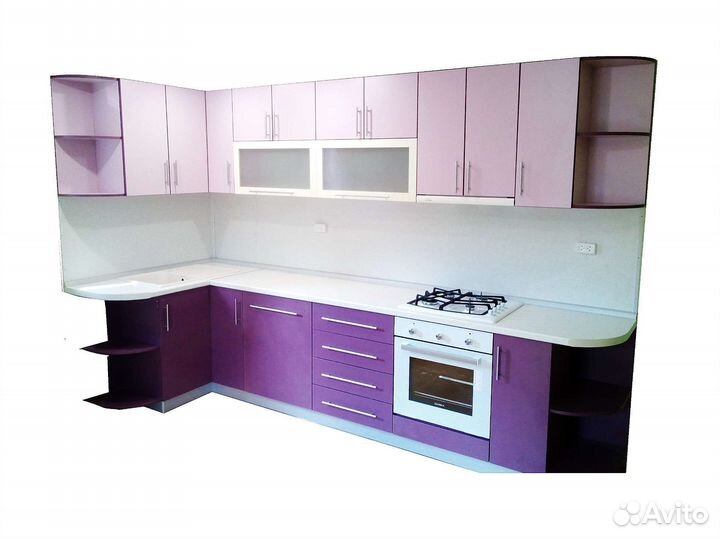 Кухня на заказ с фасадом из лдсп