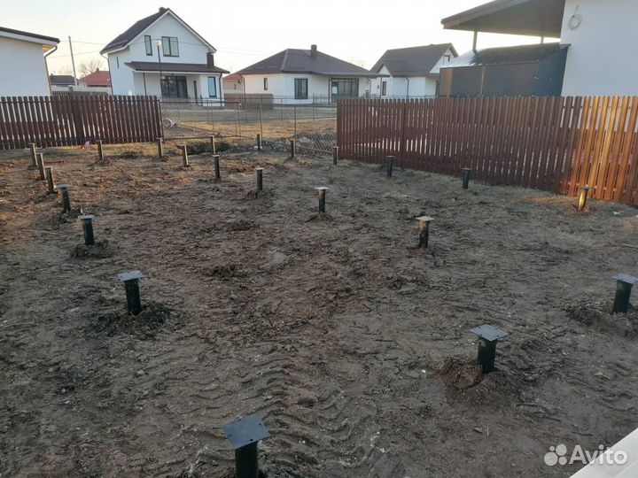 Винтовые сваи под ключ