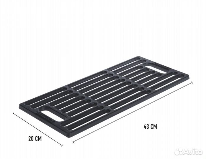 Чугунная решетка Forester