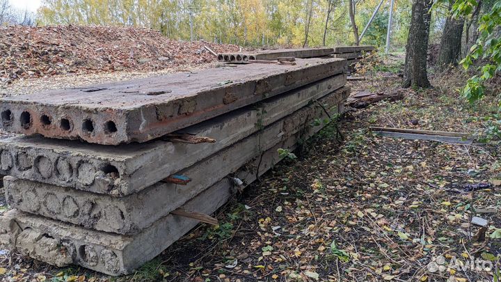 Плиты перекрытия бу