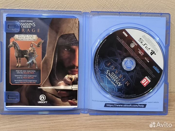 Assassins creed mirage ps5 диск