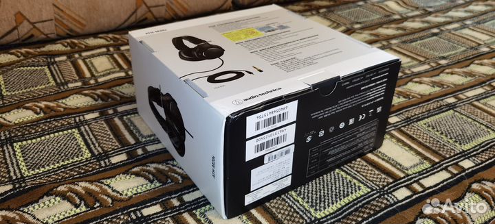 Игровые наушники проводные Audio-Technica ATH-M20X