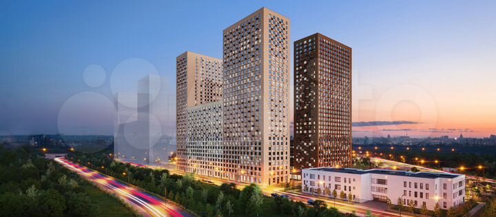 Квартира-студия, 20,1 м², 14/33 эт.