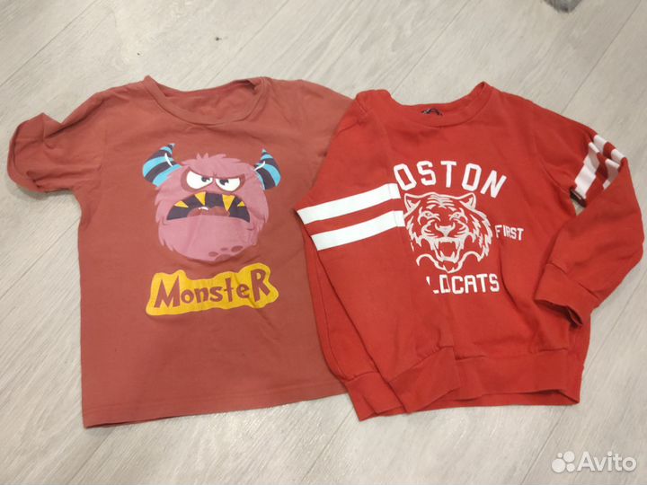 Детские вещи на девочку пакетом 122