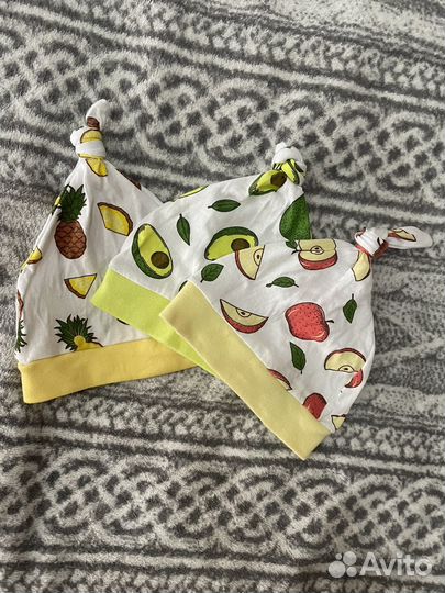 Шапочки для новорожденного