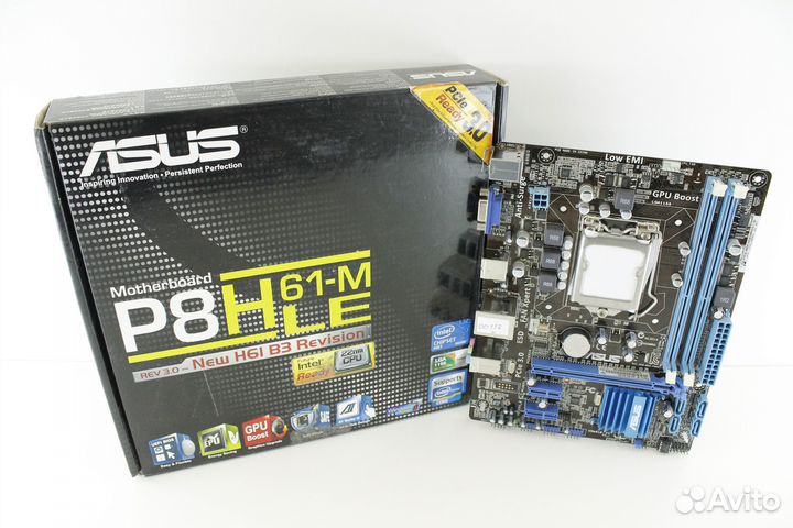 Материнская плата (1155) Asus P8H61-M LX3 R2.0