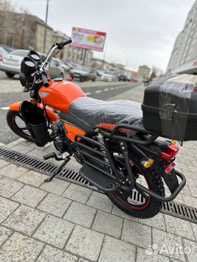 Мопед raid Оранжевый
