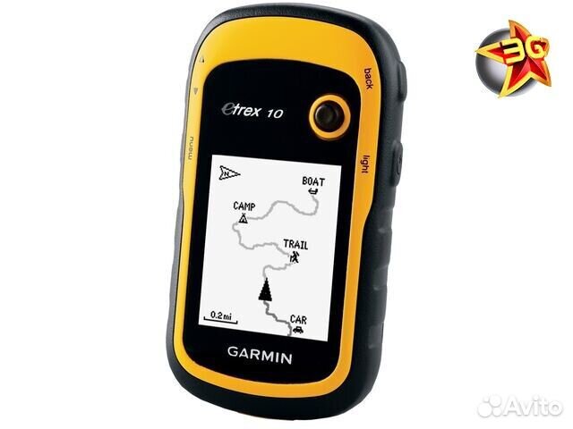 Навигатор Garmin Etrex 10 Yellow 010-00970-00