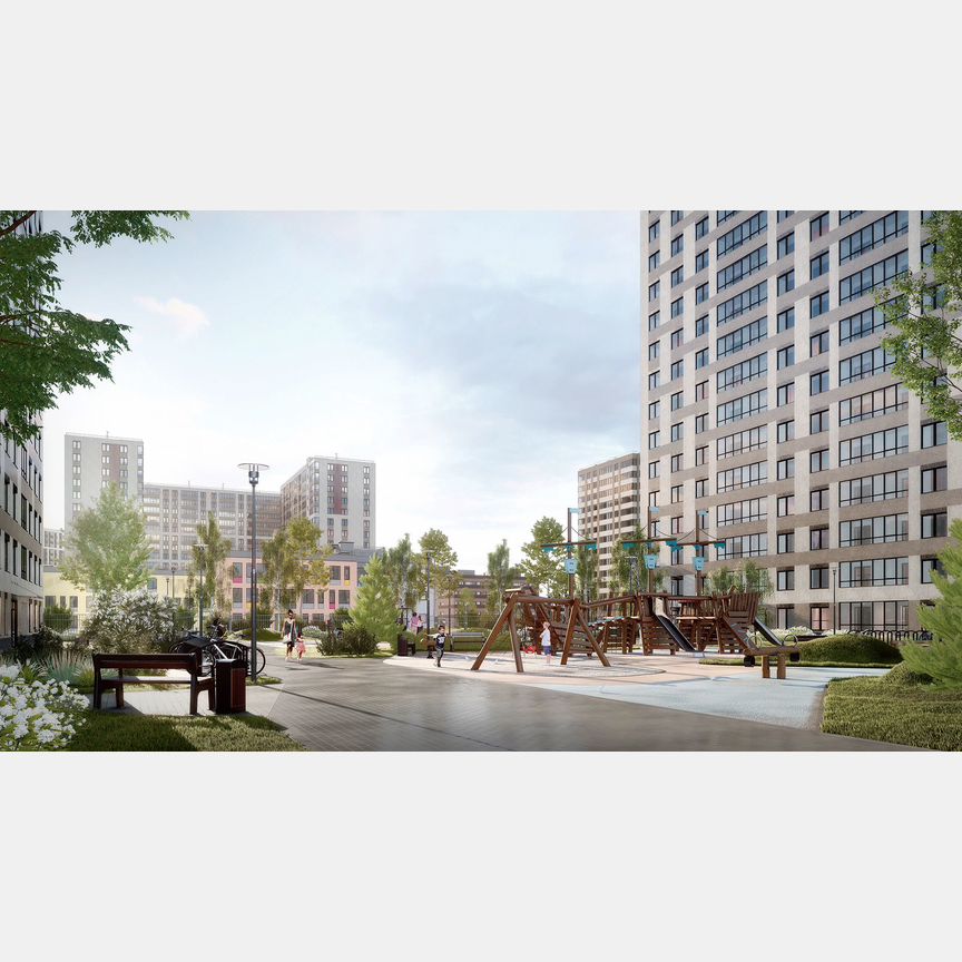 Квартира-студия, 24,4 м², 2/16 эт.