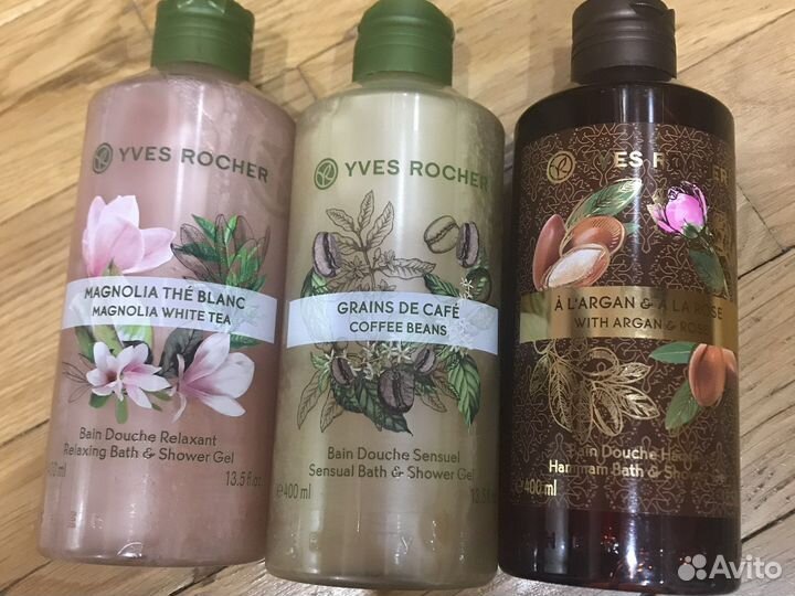 Гель для душа,молочко для тела Ив Роше