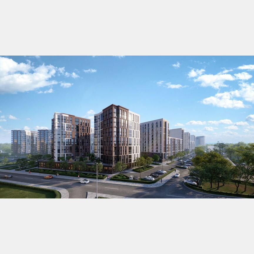 1-к. квартира, 45,3 м², 3/13 эт.