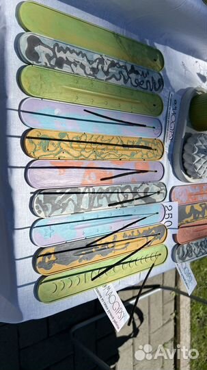 Подставка под благовония, гипс, декор, ваза